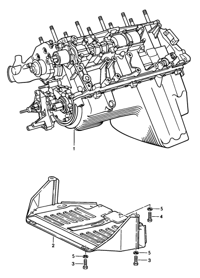 101-005 - Moteur partiel
Carter-moteur
cadre de protection de moteur