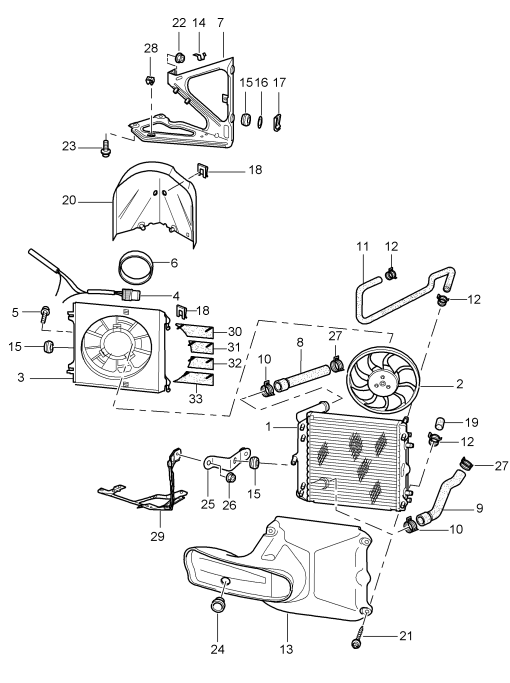 105-015 - Refroidisseur a refrigerant