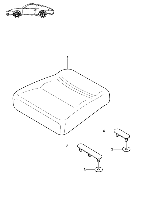 817-080 - Coussin de strapontin