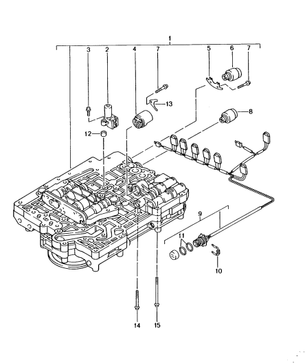 340-002 - Tiptronic
bloc a tiroirs
Electrovalve
regulateur de pression
D             >> -    MJ 2001