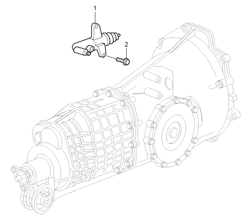 301-005 - Commande d'embrayage
hydraulique
Cylindre récepteur d'embrayage