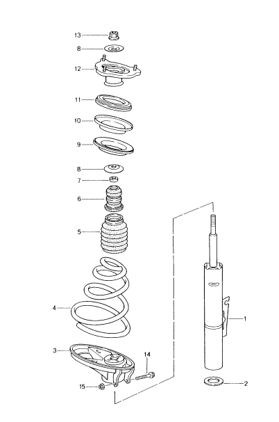 402-001 - suspension
Amortisseur
D -    MJ 1999>>