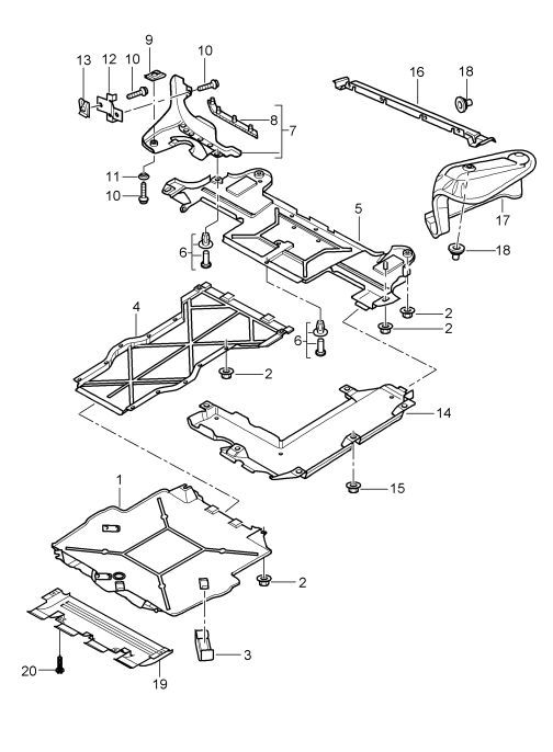 801-070 - Garnitures
pour
Bas de caisse