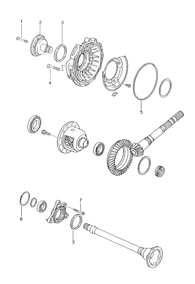 320-003 - Tiptronic
Boitier de differentiel
Boitier du differentiel