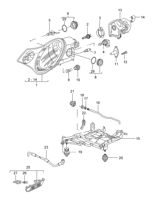 905-002 - Projecteurs
Feux latéraux clignotants
D -    MJ 2002>>