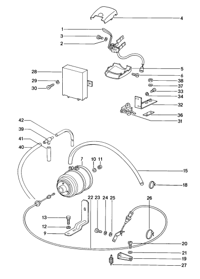 907-000 - Regulateur de vitesse
D -    MJ 1987>> -    MJ 1987