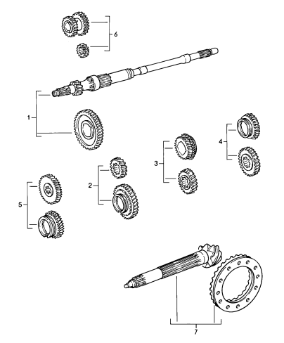 303-010 - jeu de pignons