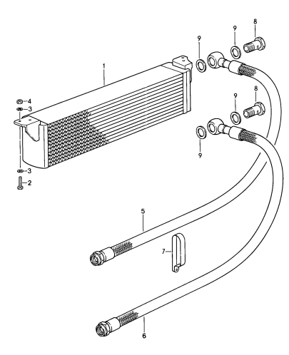 180-010 - Modele special
Serie speciale aile plate
radiateur d'huile
D -    MJ 1988>>