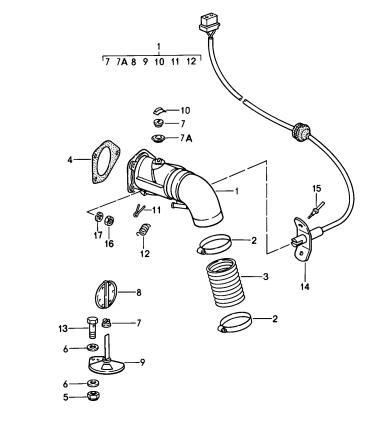 202-020 - guidage d'air chaud