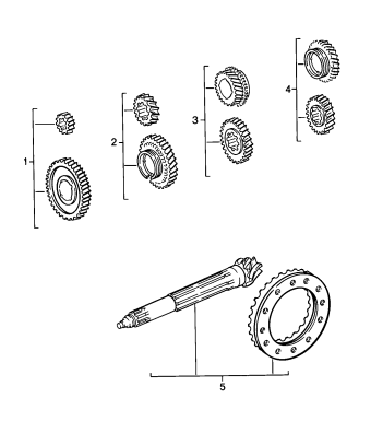 303-000 - jeu de pignons