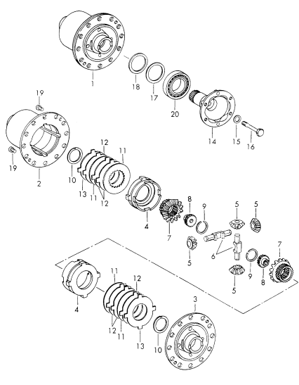 305-015 - differentiel autobloquant