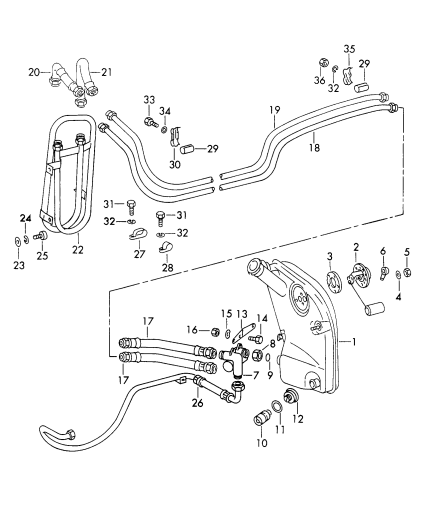 104-030 - Moteur/Press. huile/Lubrif.
pour
TYP 911/53/63/83/88
D -    MJ 1973>>