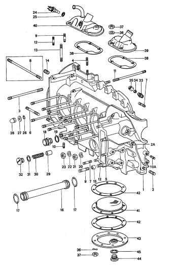 101-005 - Carter\-moteur
Kit réparat. pour l'entretien