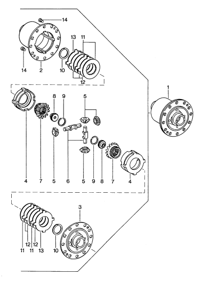 305-010 - differentiel autobloquant