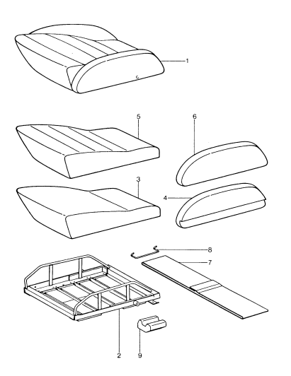 808-020 - siege sport
Rembourrage d'assise
pieces detail