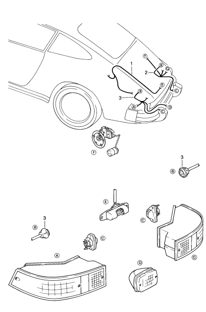 902-013 - cablages
Eclaireur compartiment-moteur
Feu arriere