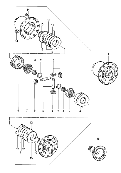 305-005 - differentiel autobloquant