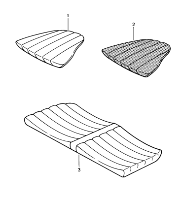 808-056 - Coussin de strapontin