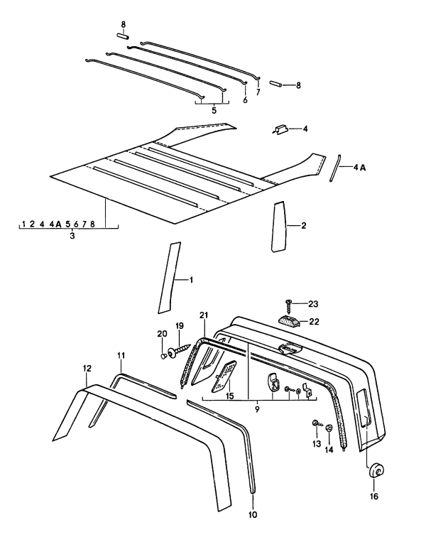 807-006 - Equipement interieur
pavillon
arceau de securite