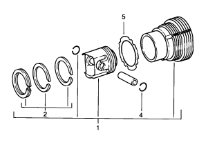 102-005 - Cylindre avec piston