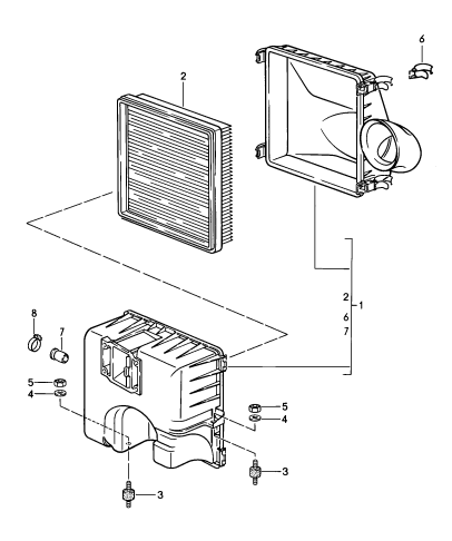 106-000 - Filtre a air