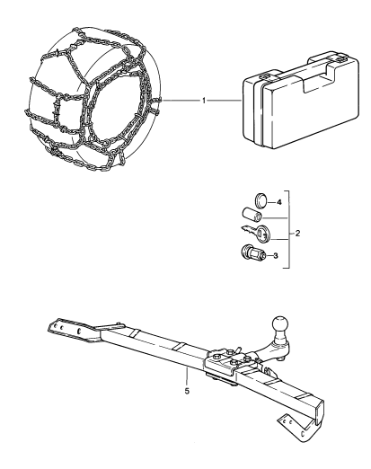 002-000 - Accessoires
Chaine-neige
Ecrou de roue
Dispositif d'attelage