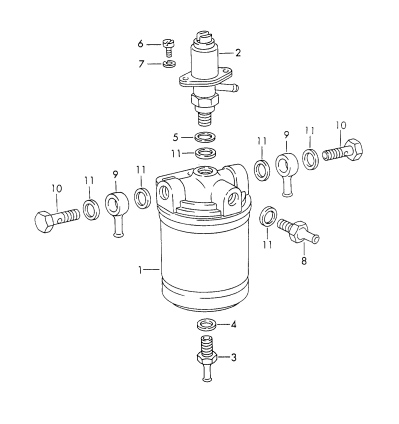 201-020 - Filtre a carburant
- BOSCH -