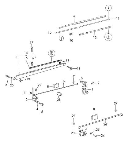 804-005 - Serrure de porte
avec pieces d'installation