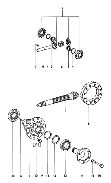 305-000 - Boitier de differentiel