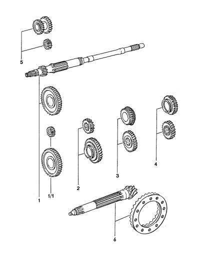 303-000 - jeu de pignons