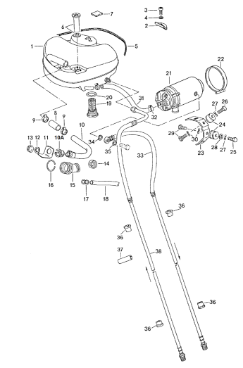 201-005 - Systeme de carburant
pour vehicules avec
cadre auxiliaire