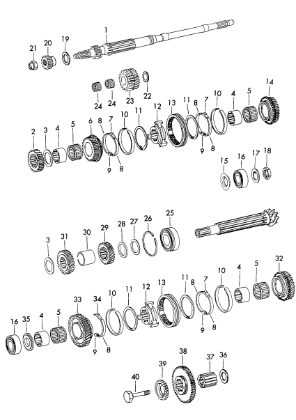 308-015 - arbres et pignons
Sportomatic
D -    MJ 1972>>