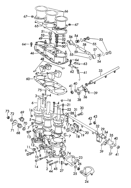 107-010 - Kit de reparation
pour
Carburateur
- ZENITH -
40 TIN
Kit réparat. pour l'entretien
Jeu de joints
cf. tabl.d'ill.:
