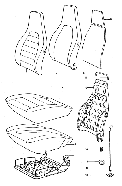 808-005 - Sièges avant
pieces detail