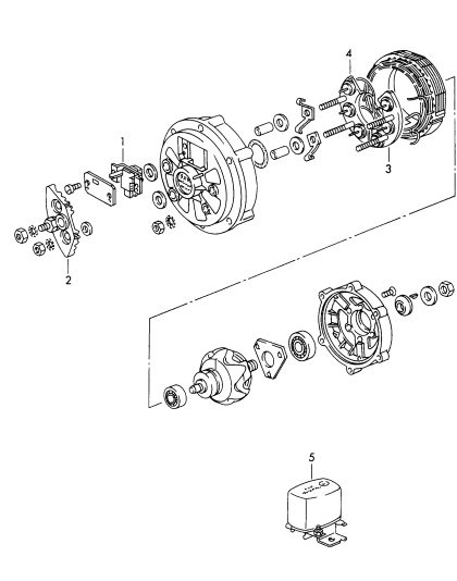 901-020 - Alternateur triphase
490/900 W
D             >> -    MJ 1968