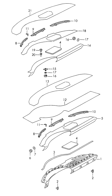 809-000 - tableau de bord
Garniture du tableau de bord
D             >> -    MJ 1968