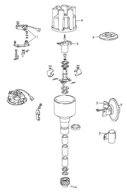 901-035 - Distributeur d'allumage
- BOSCH -