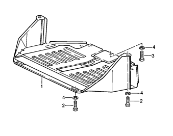 101-005 - cadre de protection de moteur