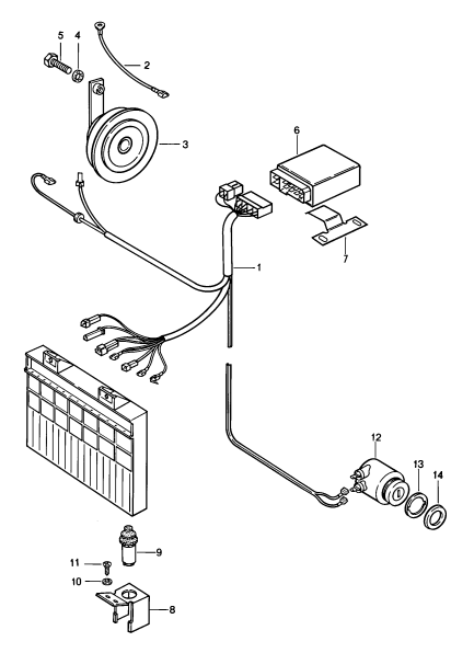 909-000 - systeme d'alarme