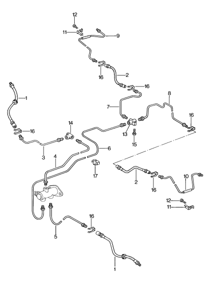 604-010 - Conduite de frein