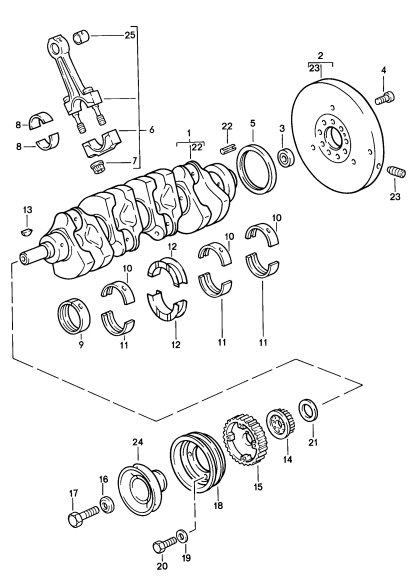 102-000 - Vilebrequin
bielle