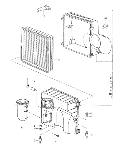 106-000 - Filtre a air