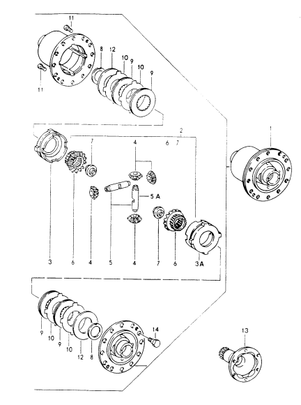 305-010 - differentiel autobloquant