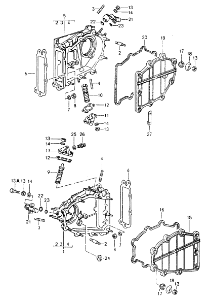 103-005 - carter de commande
tendeur de chaine