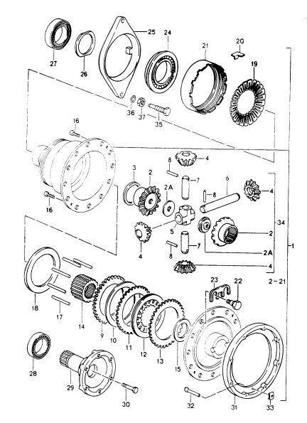 305-000 - Boitier de differentiel