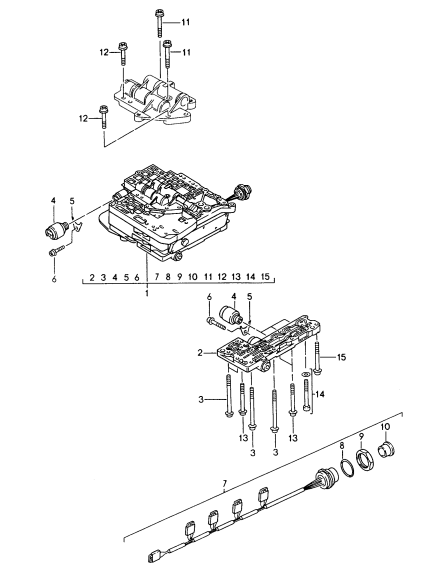 340-002 - Tiptronic
bloc a tiroirs
Electrovalve