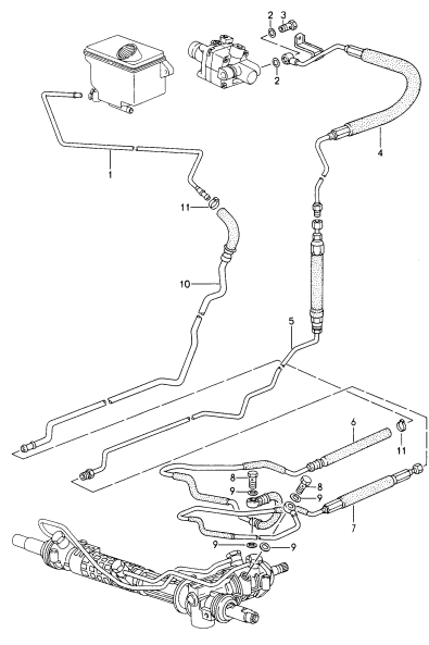 403-002 - Direction assistee
Conduite hydraulique
Conduite a pression