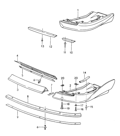 802-002 - Becquet avant