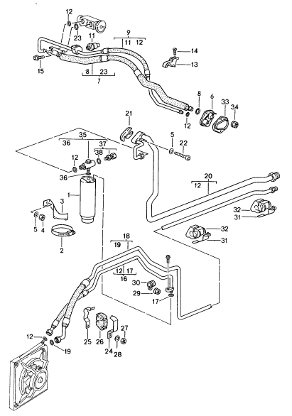 813-025 - circuit de refrigerant