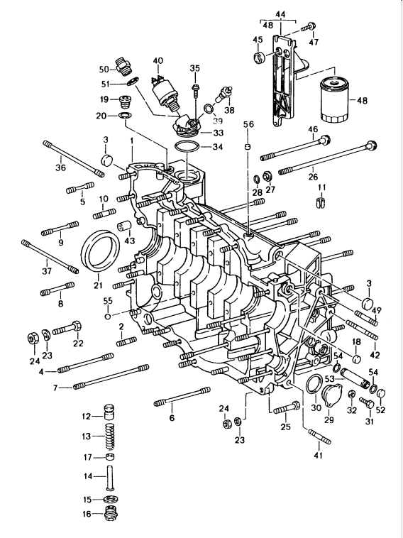 101-010 - Carter\-moteur
Kit réparat. pour l'entretien
